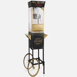 Vintage Popcorn Cart