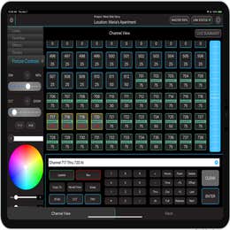 DMX Lighting Control (Blackout Lighting Console)