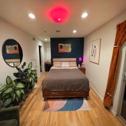 Master Bedroom w/ Private Balcony and Bathroom