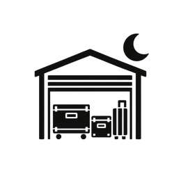 Overnight equipment storage