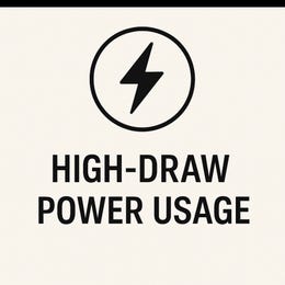 High Draw Power Usage