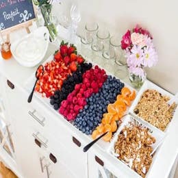 Continental Breakfast Setup
