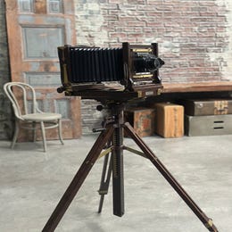 Vintage Large Format Camera Prop