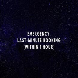 Emergency Last-Minute Booking (Within 1 Hour)