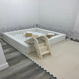 Ball pit and small slide only