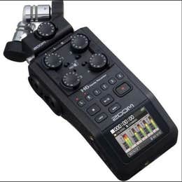 Zoom H6: 6-Input / 6-Track Portable Handy Recorder