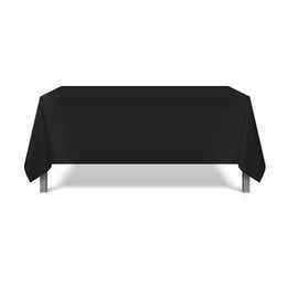 Black Tablecloth 