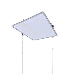 8x8' Portable Butterfly Silk Scrim Diffuser 