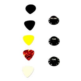 Guitar Pics and Knobs