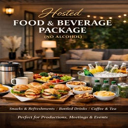 Hosted Food & Beverage Package (No Alcohol)