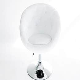 Round Tufted Vanity Chair