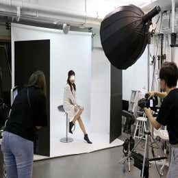 Foldable V-Flat (Black/White)