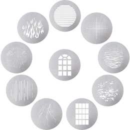 GOBO SET FOR LIGHT PROJECTION ATTACHMENT