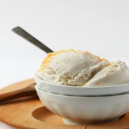 Coconut ice cream