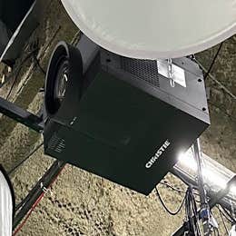10,000 lm Christie Projector