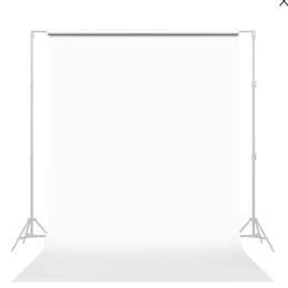 Seamless Background Paper- Pure White