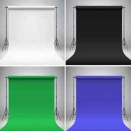 Customized background screen (green/black/blue)