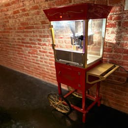 Vintage Popcorn Cart