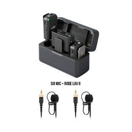 12.DJI Mic + Rode Lav II