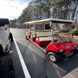 8 Seater Gas Powered Golf Cart