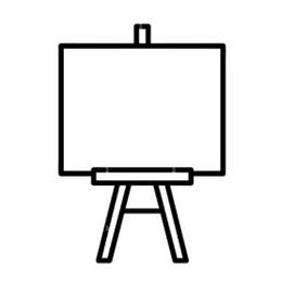 Large Easel for artwork