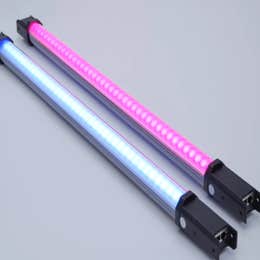 2 LED Tube Lights and Stands