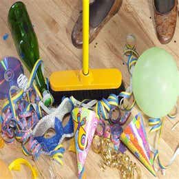 After party clean up