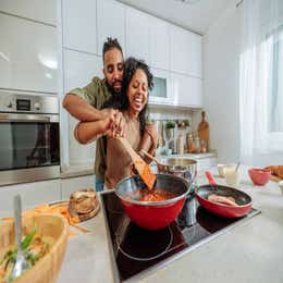 Cooking in the kitchen (Halal)