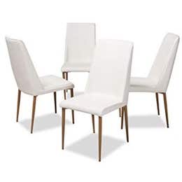 Upholstered Chair(s) w/ White or Black Covers