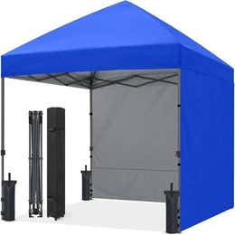 Steel Frame Canopy - 10 x 10', Blue