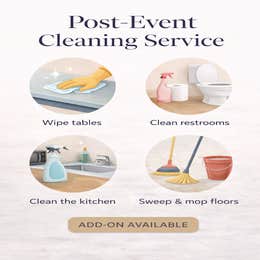 Cleaning (After Your Event)