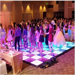 dance floor+food and drinks