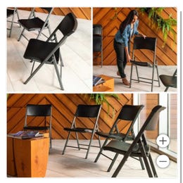 Folding chairs