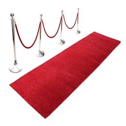 Red carpet runner only