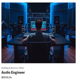Staffing & Services / Other Audio Engineer
