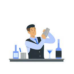 Professional bar service