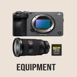 Sony Fx3 Camera Package With Tripod and Ronin Rs4