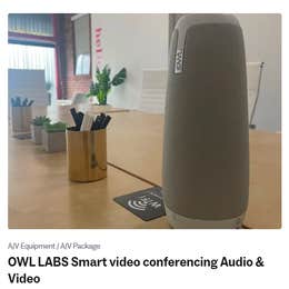 OWL LABS Smart video conferencing Audio & Video