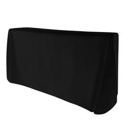 Black Polyester Tablecloth