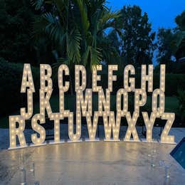 4’ marquee letters 