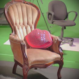 Vintage Victorian Pink Chair