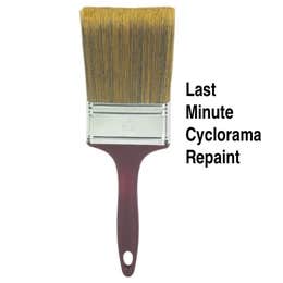 Last Minute Cyclorama Repaint (48 hrs)
