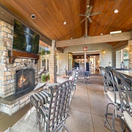 Outdoor Patio Heaters and Fireplace