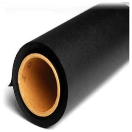 Black  Seamless Background Paper 107" x 36'