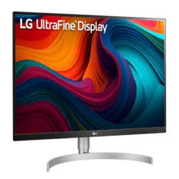 LG Monitor 27” with Standing Rolling Stand