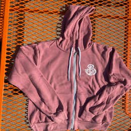 Spring weight zip up hoodie