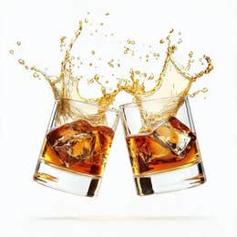 Drink alcohol at the studio