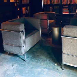 A set of four (4) armchairs
