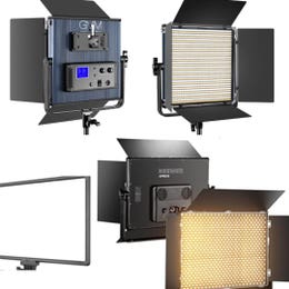 (5) LED white light lighting panels