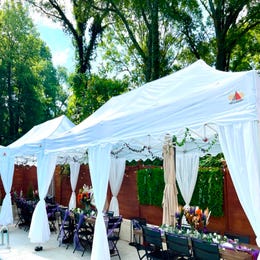 White Canopy Shade Tent (for Sarah’s Orchard)